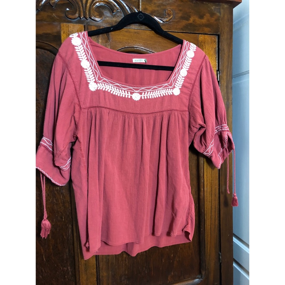 Old Navy cotton smock blouse